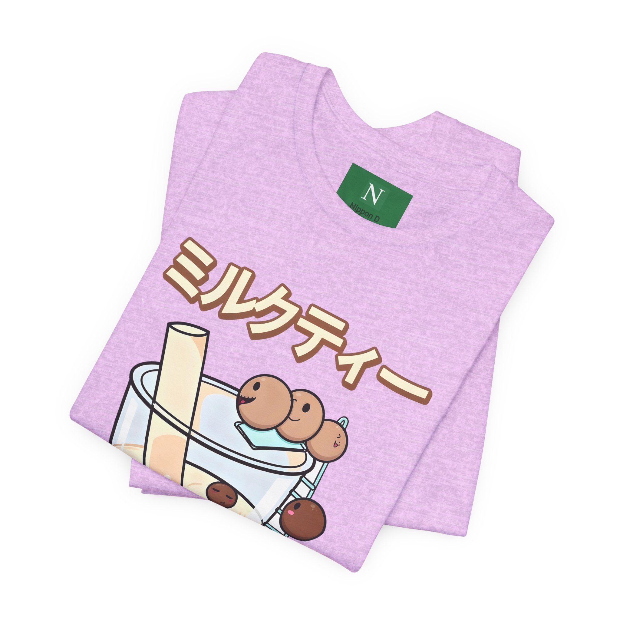 Boba Milk Tea T‑Shirt – ミルクティー Bubble Tea Graphic Tee