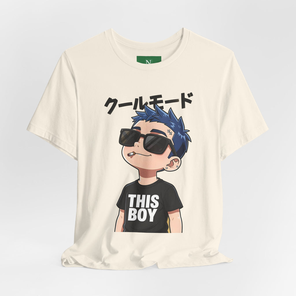 Cool Mode Anime Kid T‑Shirt — "This Boy" Graphic Tee