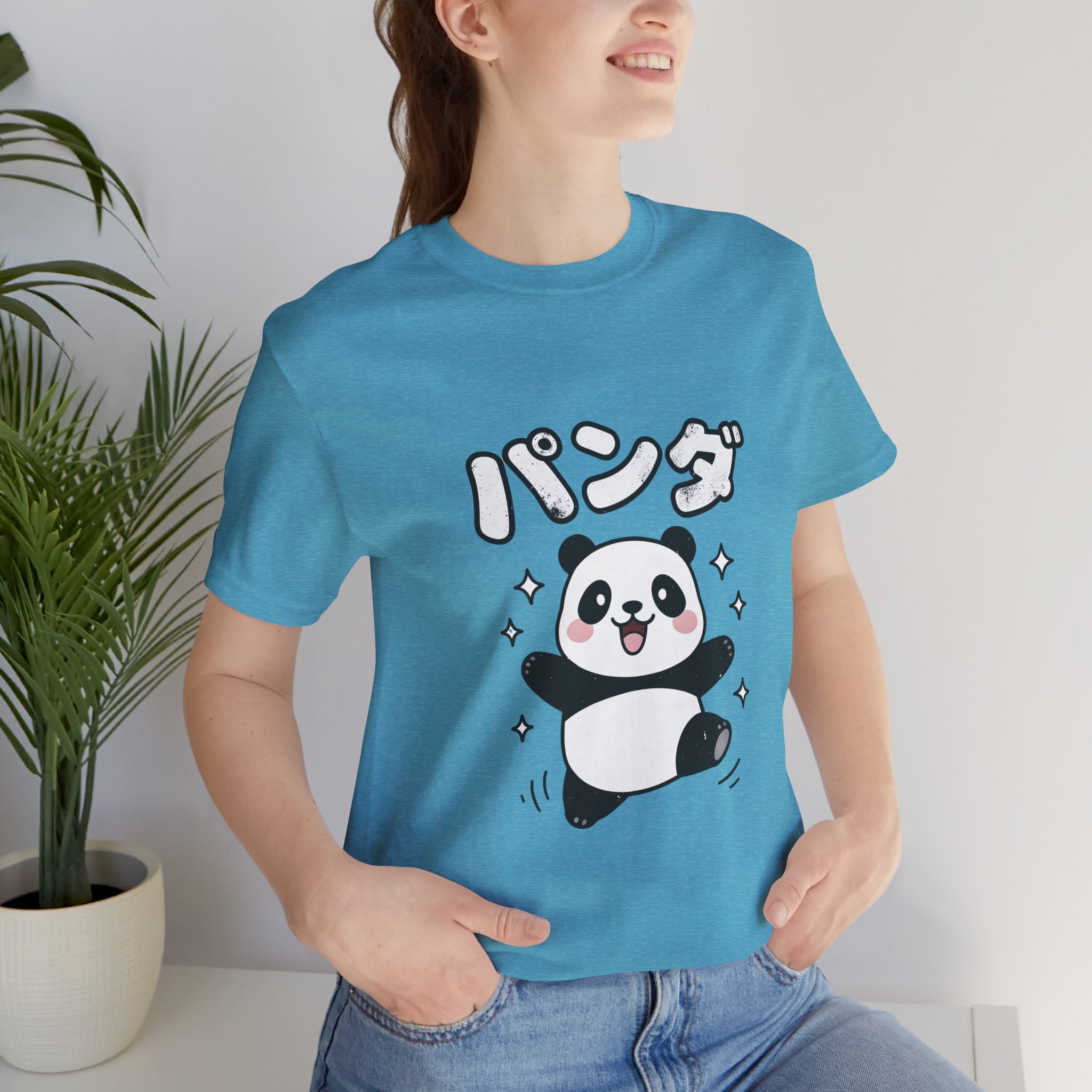 Cute Kawaii Panda Tee – パンダ (Panda) Graphic T-Shirt