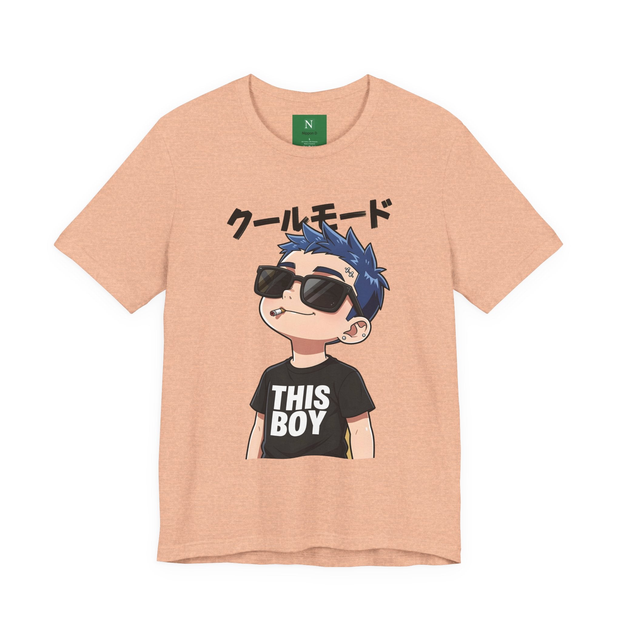 Cool Mode Anime Kid T‑Shirt — "This Boy" Graphic Tee