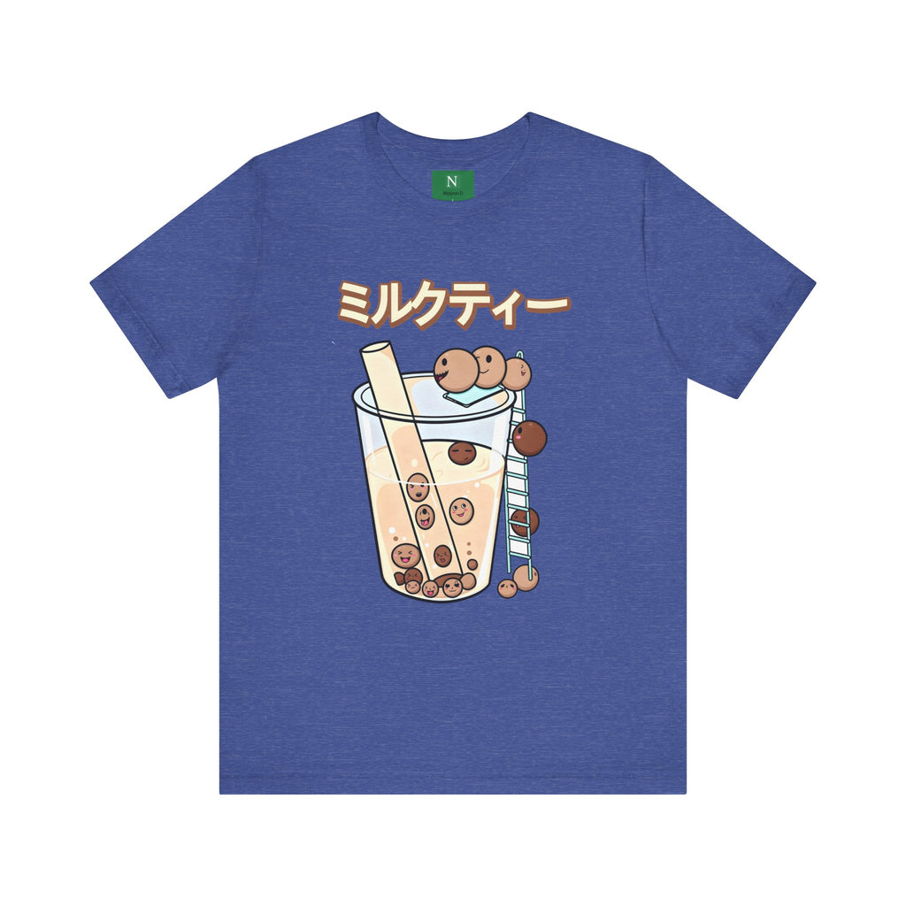 Boba Milk Tea T‑Shirt – ミルクティー Bubble Tea Graphic Tee