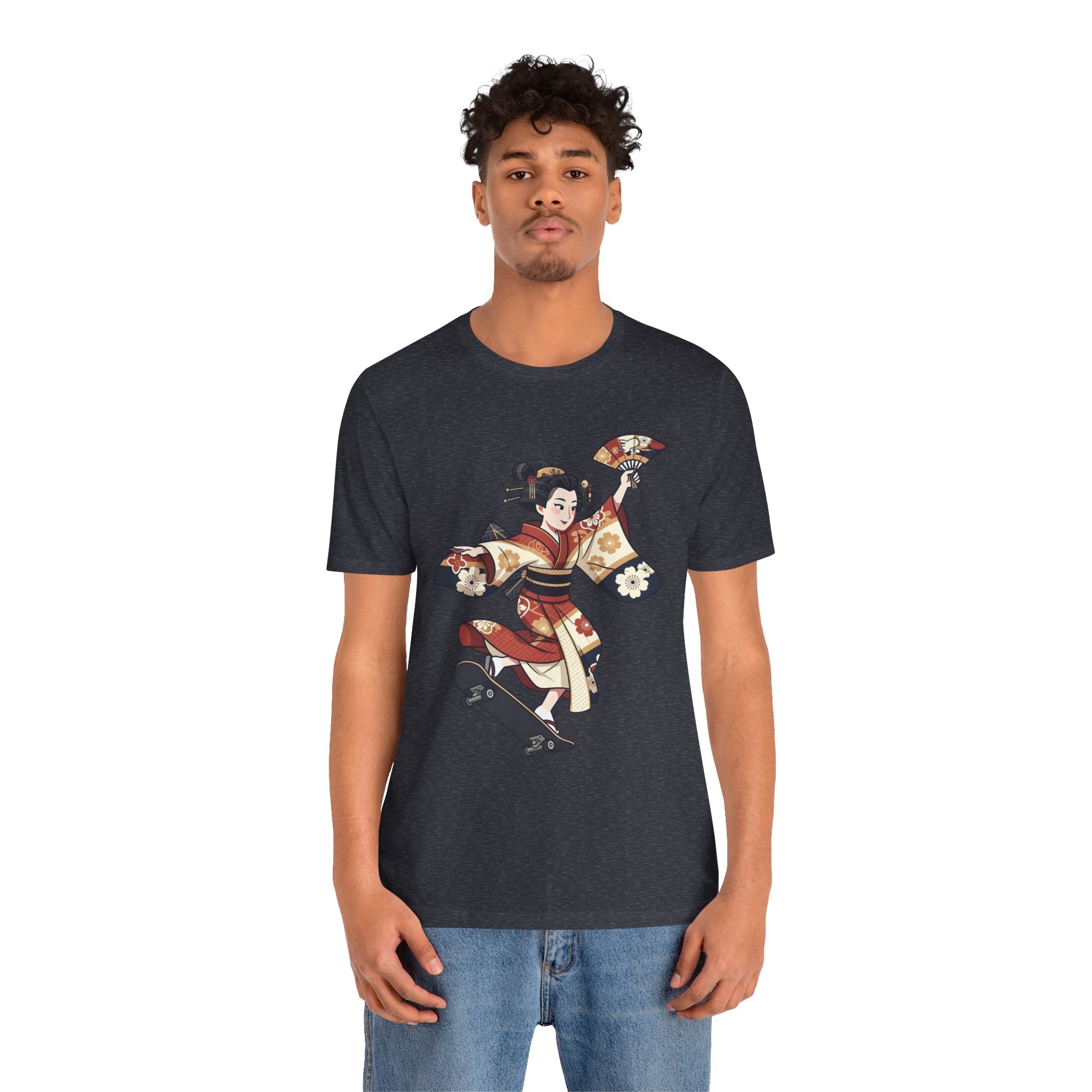 Skateboarding Geisha T-Shirt