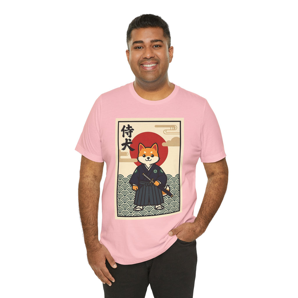 Samurai Shiba Inu Tee — Japanese Vintage Dog Graphic T-Shirt