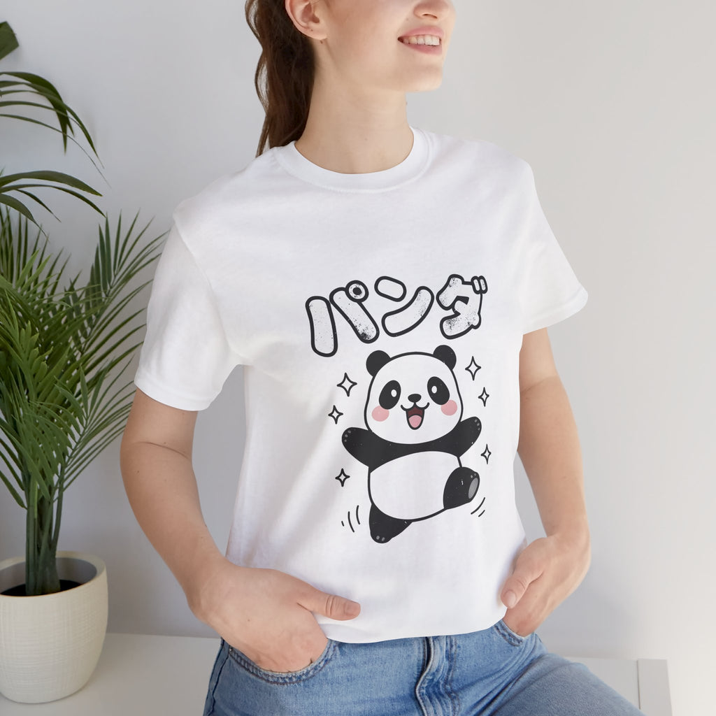 Cute Kawaii Panda Tee – パンダ (Panda) Graphic T-Shirt