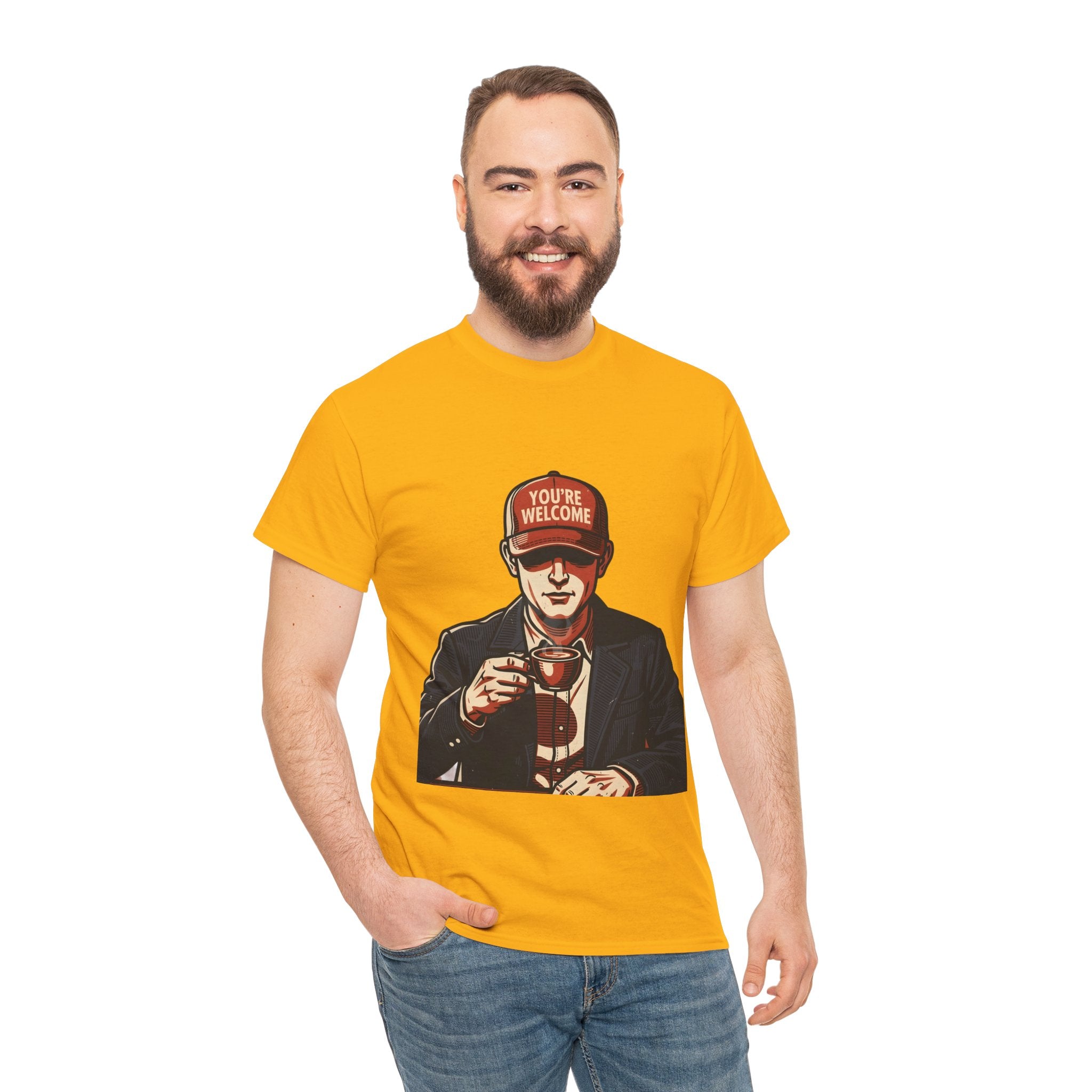 T-Shirt — 'You’re Welcome' Cheers Graphic Tee