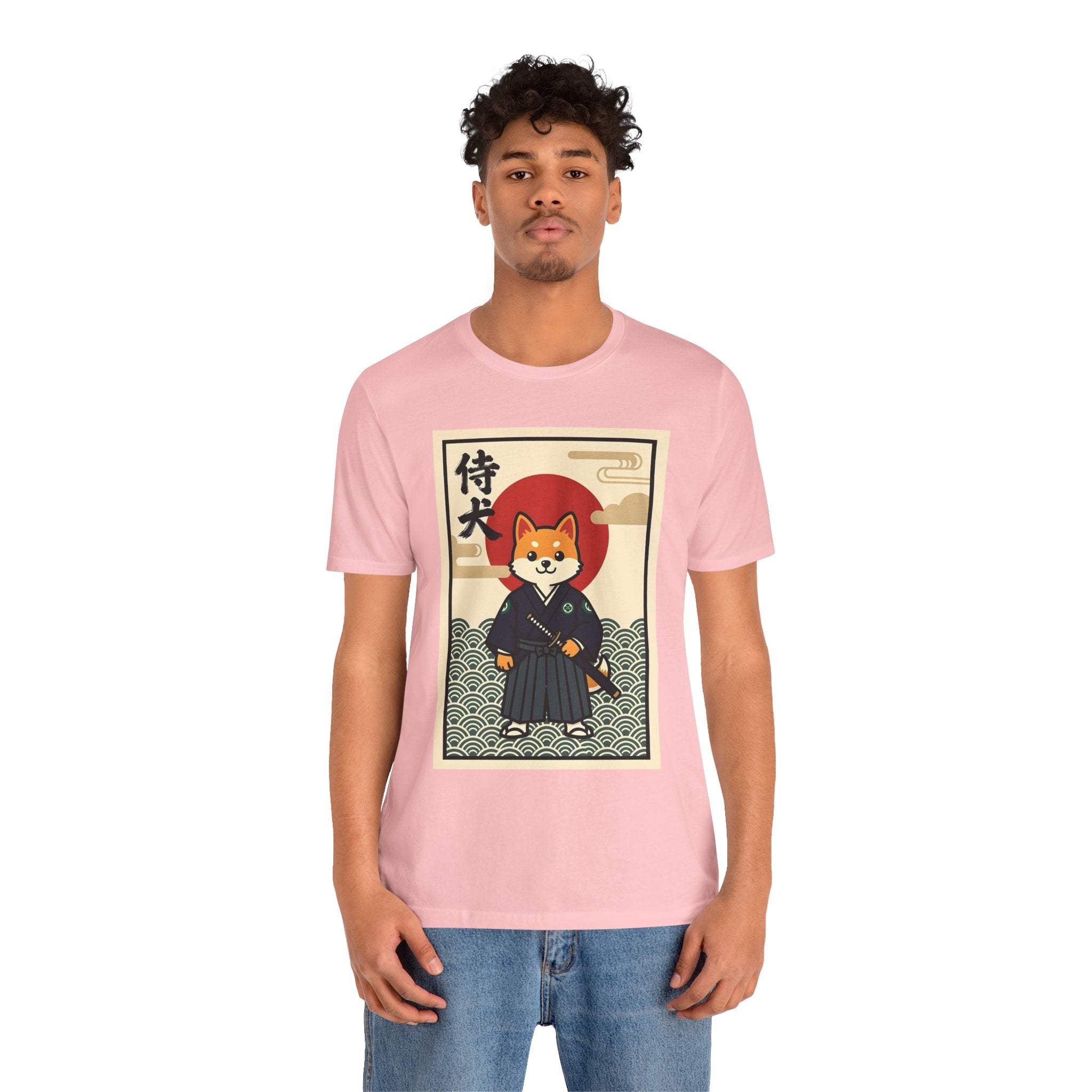 Samurai Shiba Inu Tee — Japanese Vintage Dog Graphic T-Shirt