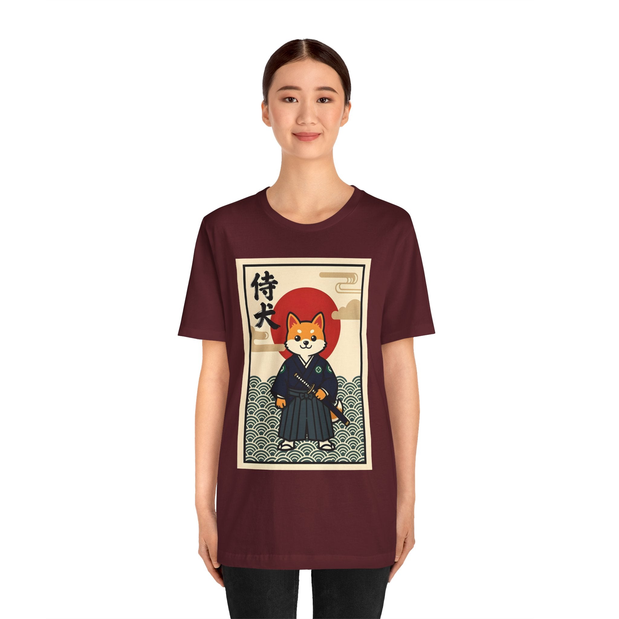 Samurai Shiba Inu Tee — Japanese Vintage Dog Graphic T-Shirt
