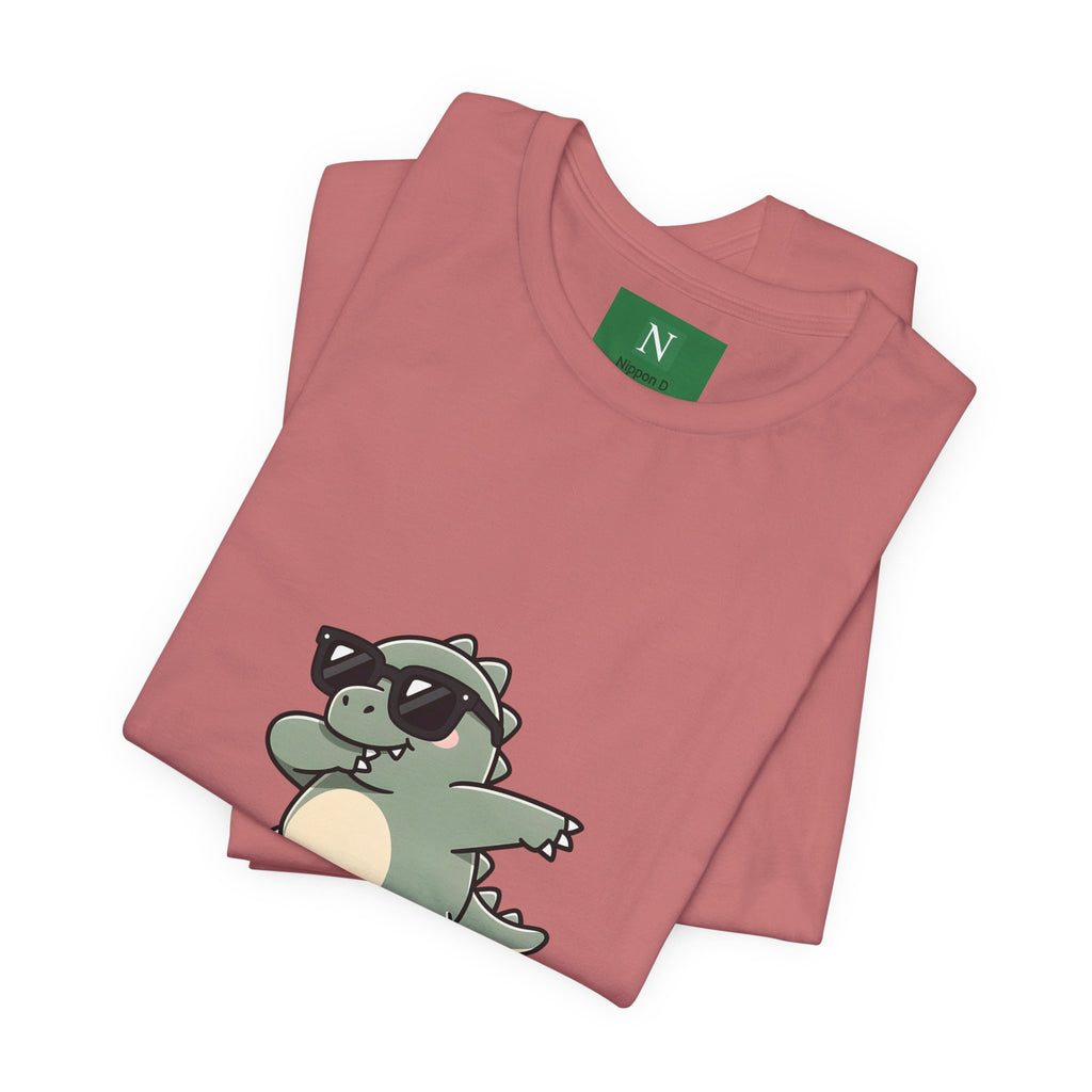 Cool Dino Tee — 'クール恐竜' Sunglasses Dinosaur Graphic T-Shirt