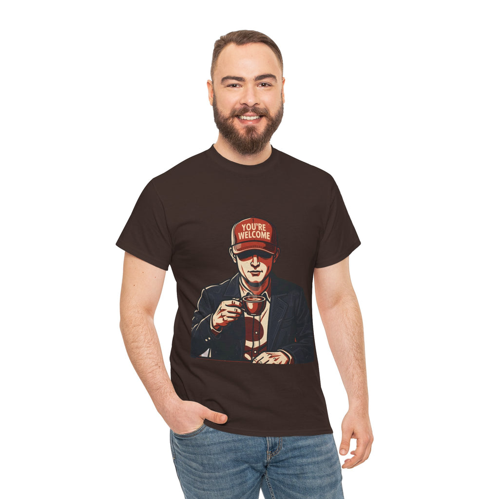 T-Shirt — 'You’re Welcome' Cheers Graphic Tee
