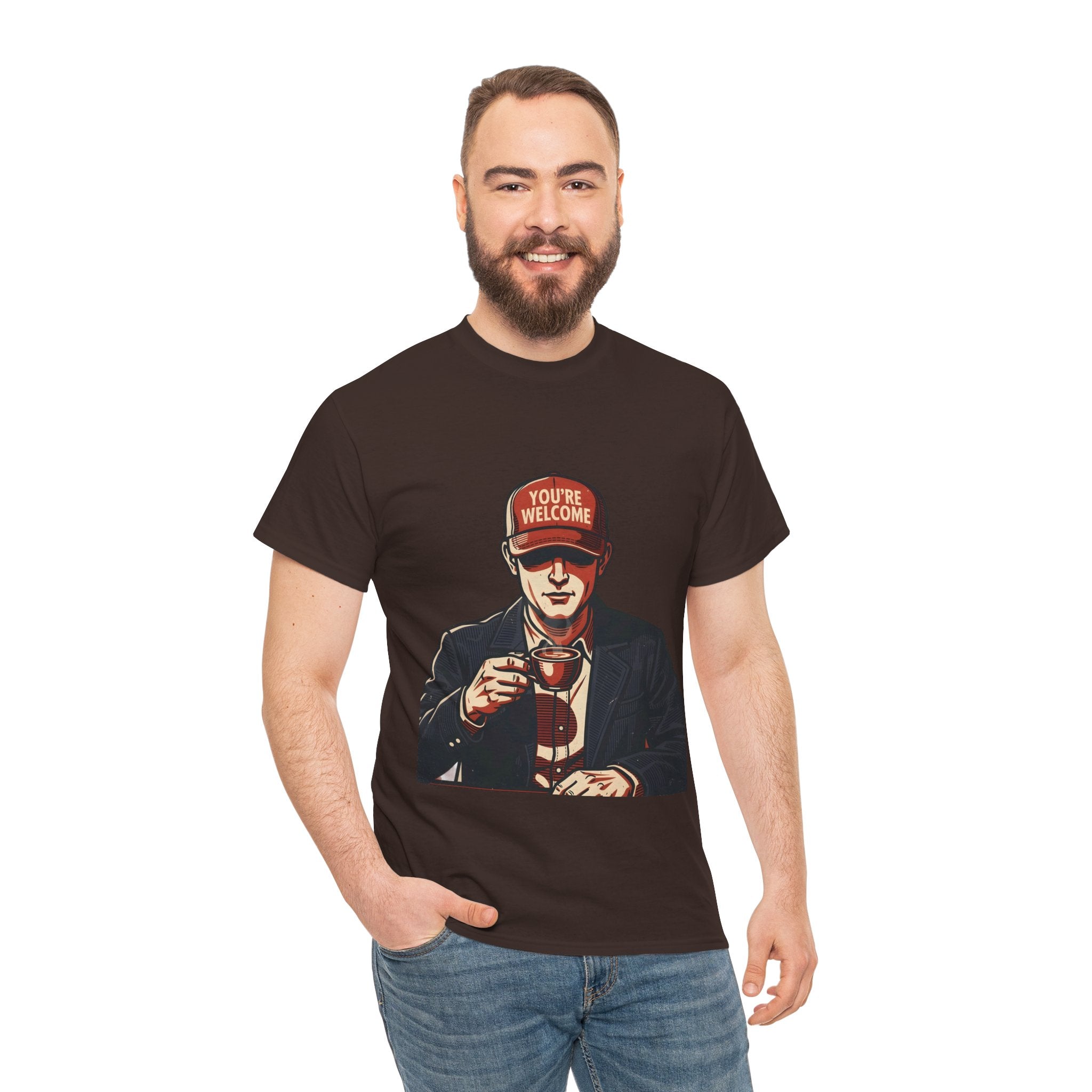 T-Shirt — 'You’re Welcome' Cheers Graphic Tee