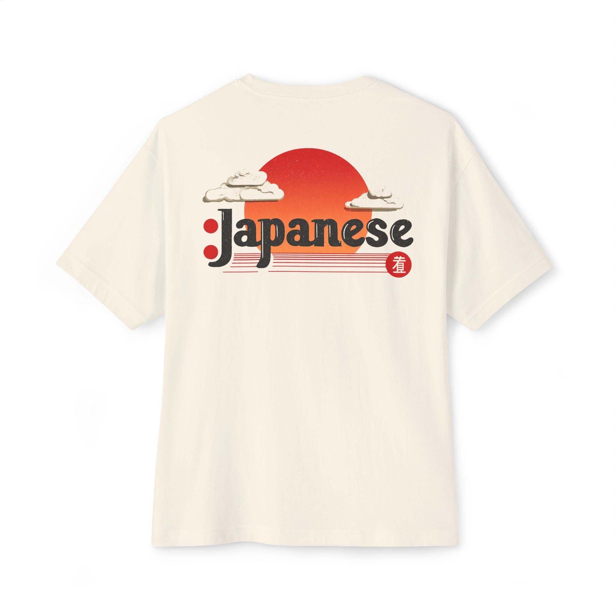 Copy of Japanese Wave Art Unisex Oversized Boxy Tee, Casual Streetwear, Vintage Graphic Tee, Summer Outfit, Gift for Art Lovers