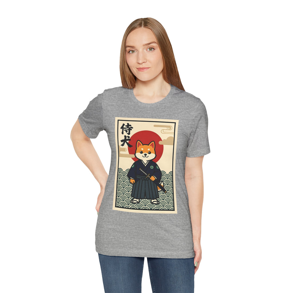 Samurai Shiba Inu Tee — Japanese Vintage Dog Graphic T-Shirt