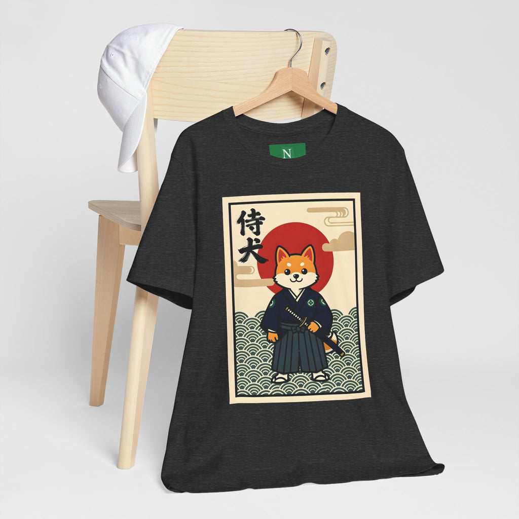 Samurai Shiba Inu Tee — Japanese Vintage Dog Graphic T-Shirt