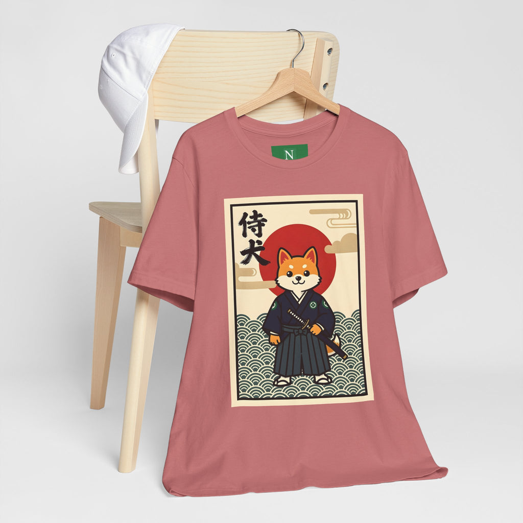 Samurai Shiba Inu Tee — Japanese Vintage Dog Graphic T-Shirt