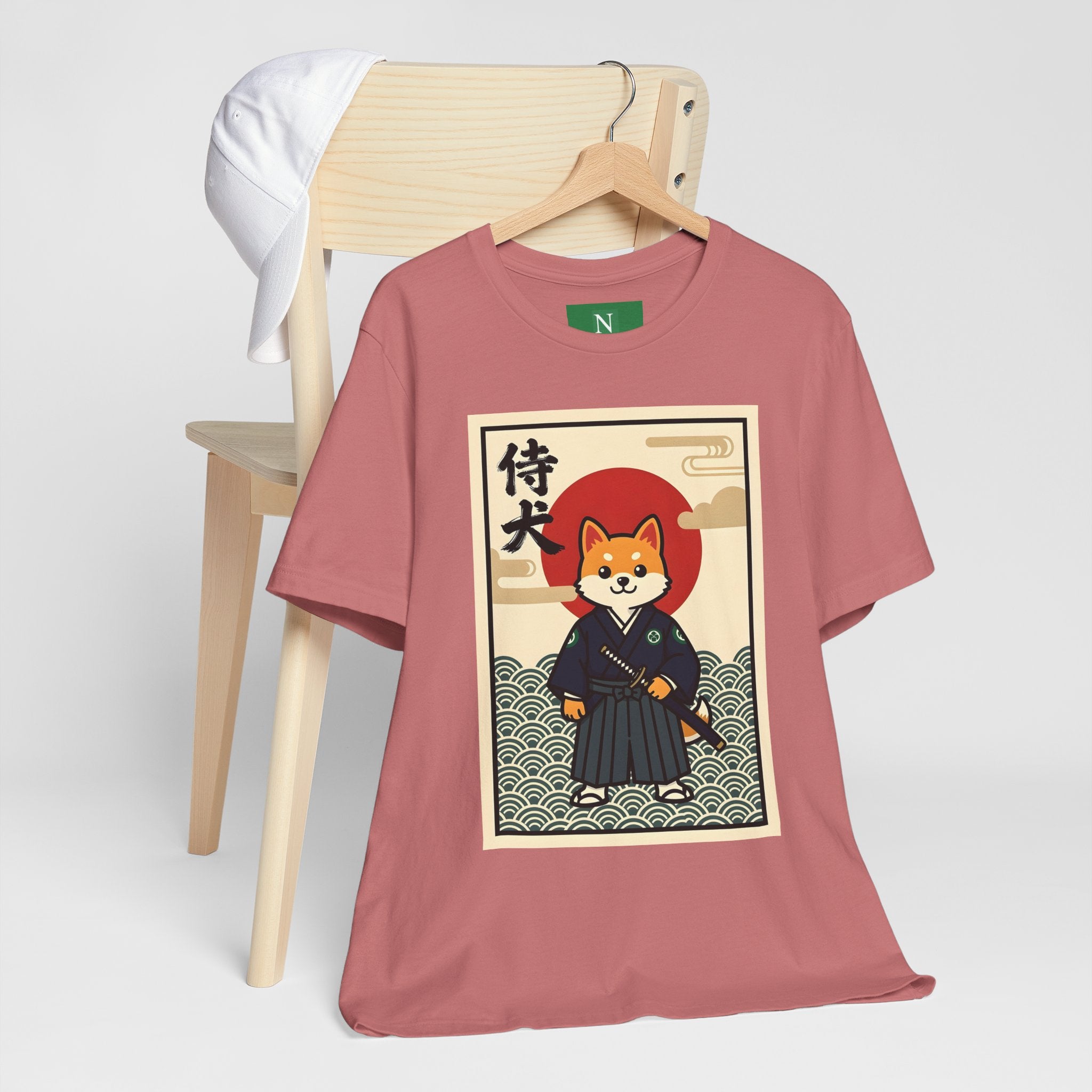 Samurai Shiba Inu Tee — Japanese Vintage Dog Graphic T-Shirt