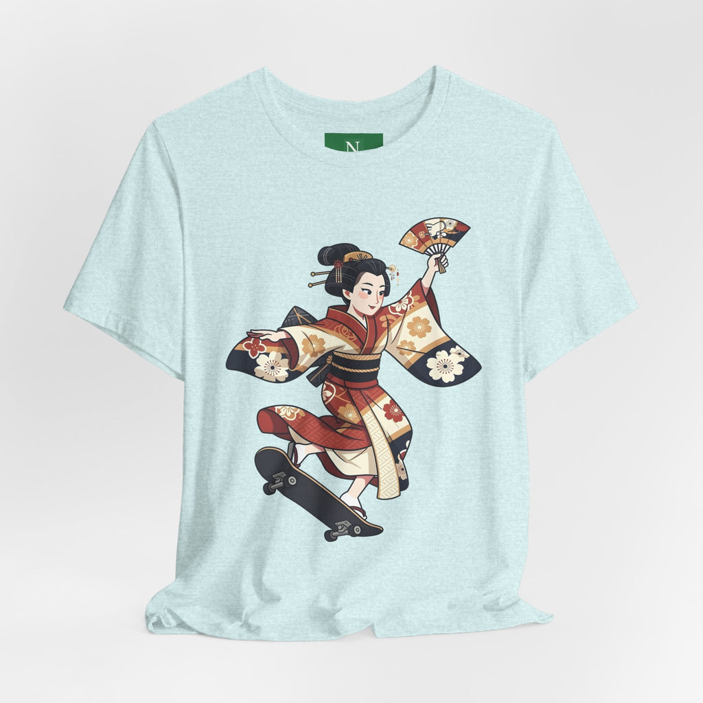 Skateboarding Geisha T-Shirt