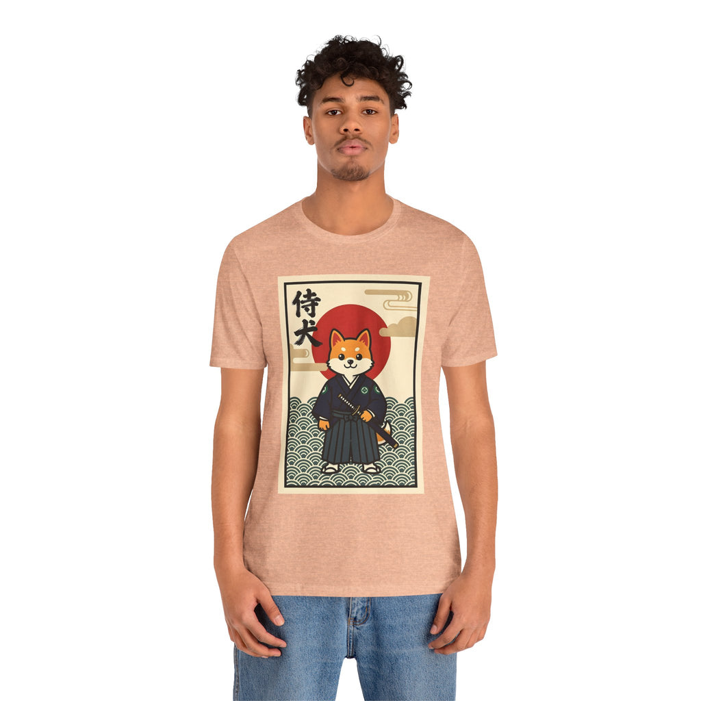 Samurai Shiba Inu Tee — Japanese Vintage Dog Graphic T-Shirt