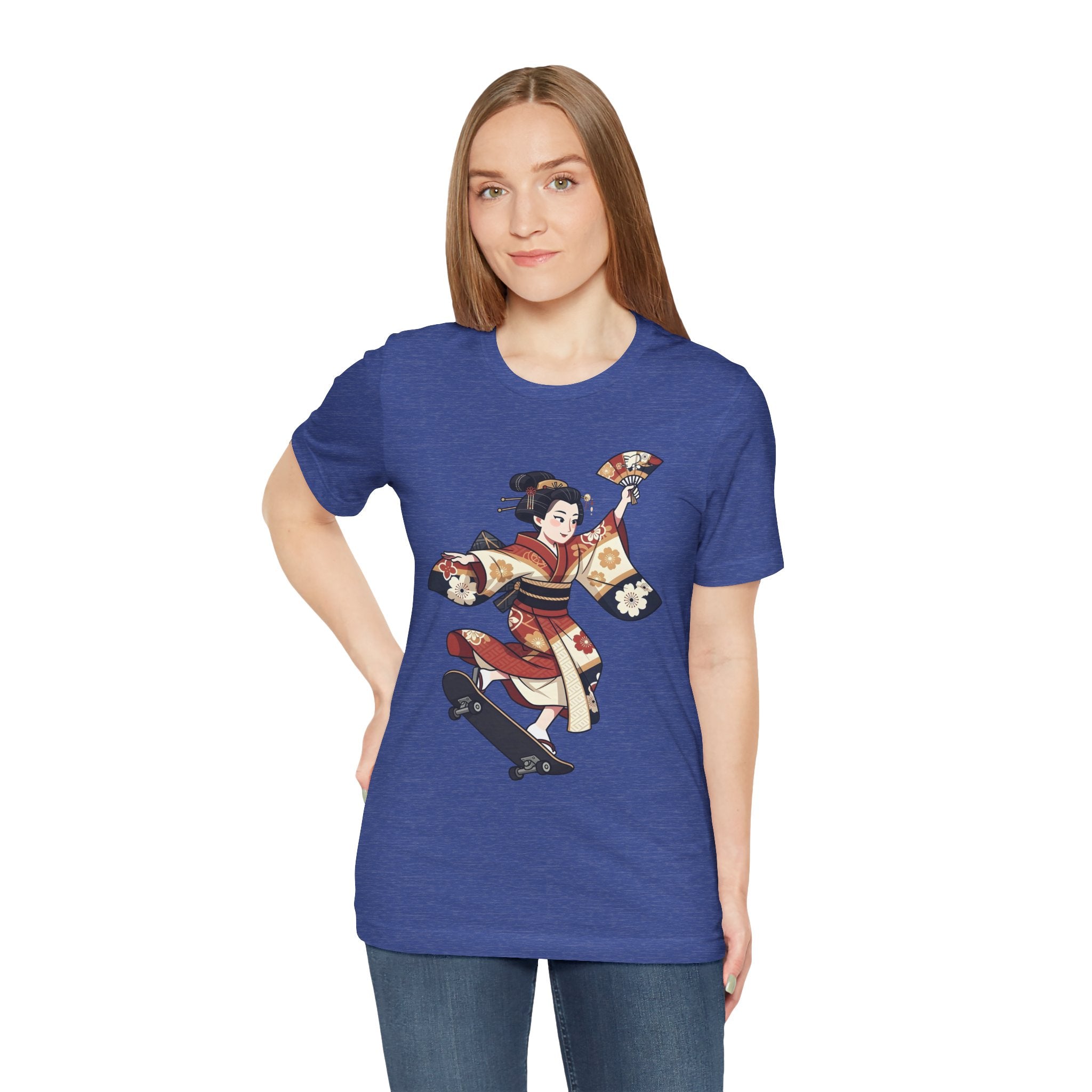 Skateboarding Geisha T-Shirt