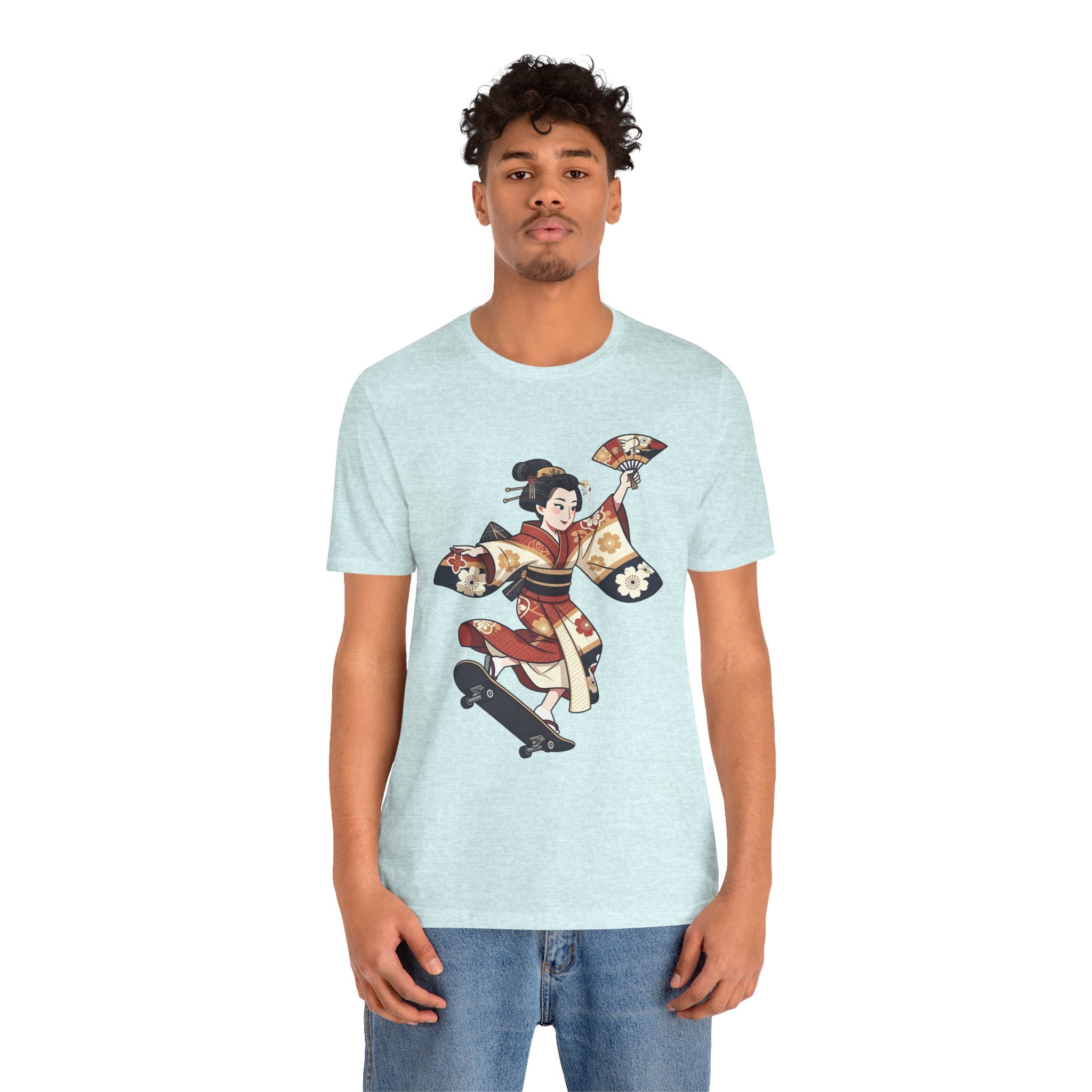 Skateboarding Geisha T-Shirt