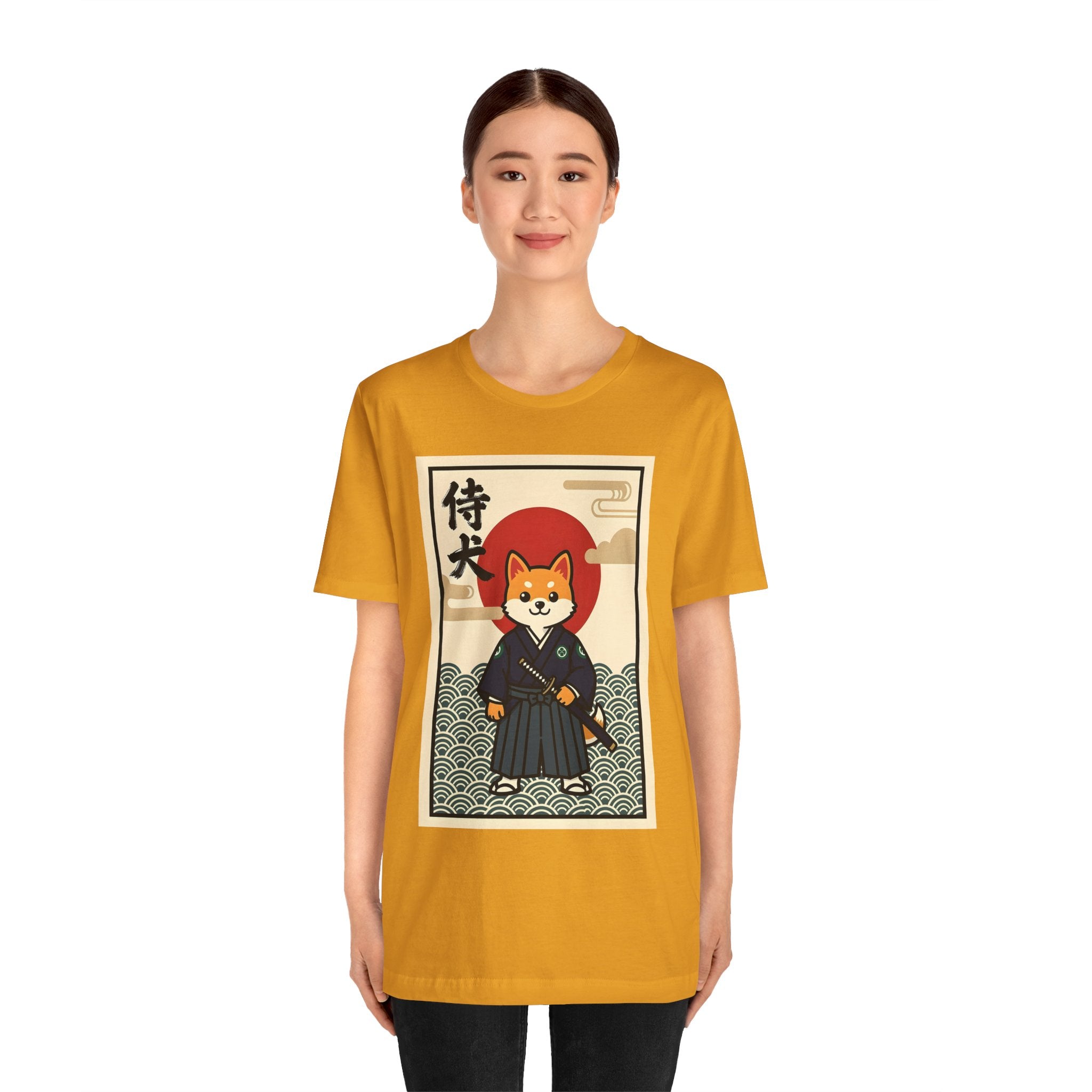 Samurai Shiba Inu Tee — Japanese Vintage Dog Graphic T-Shirt