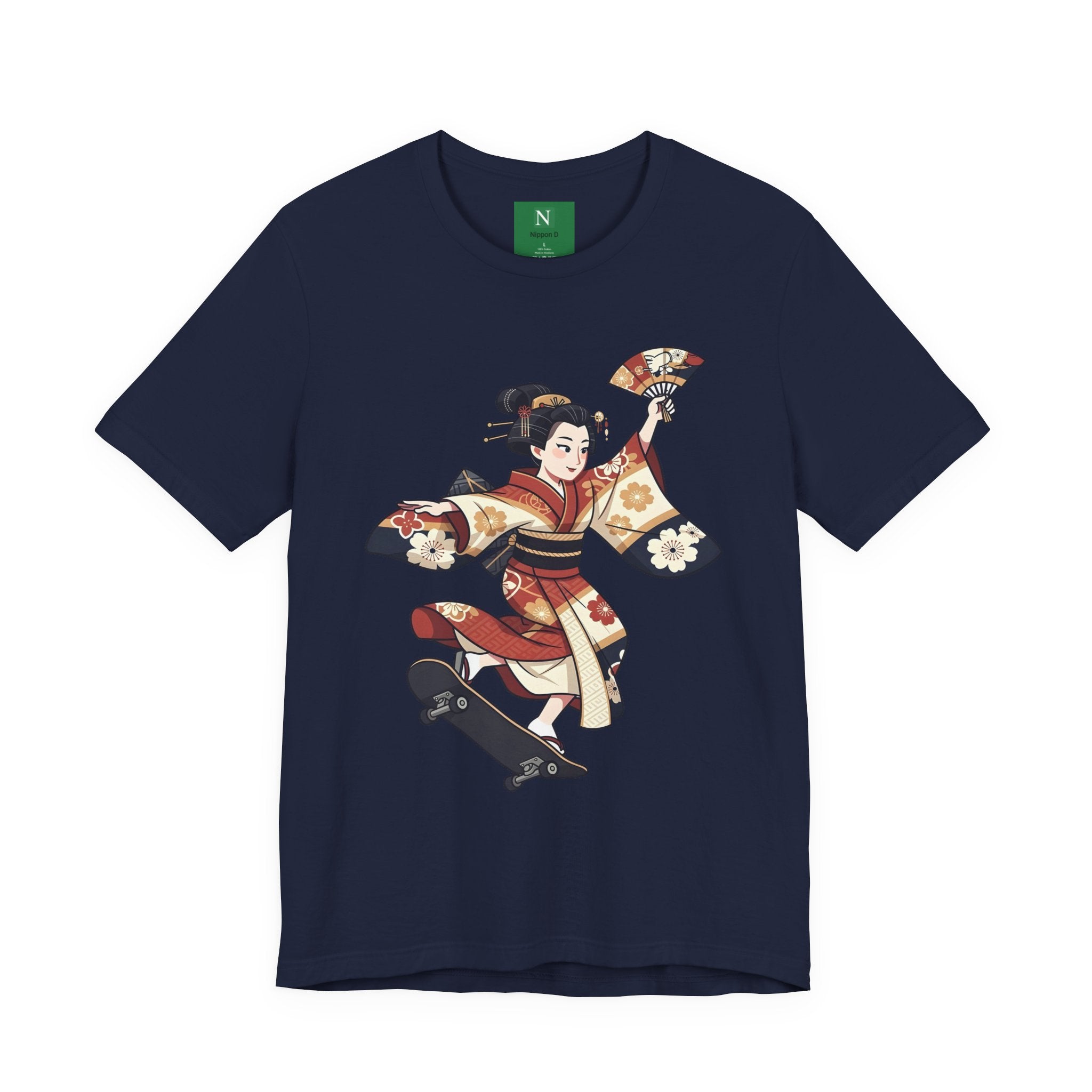 Skateboarding Geisha T-Shirt