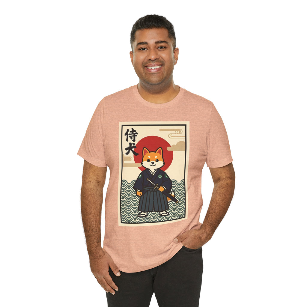 Samurai Shiba Inu Tee — Japanese Vintage Dog Graphic T-Shirt