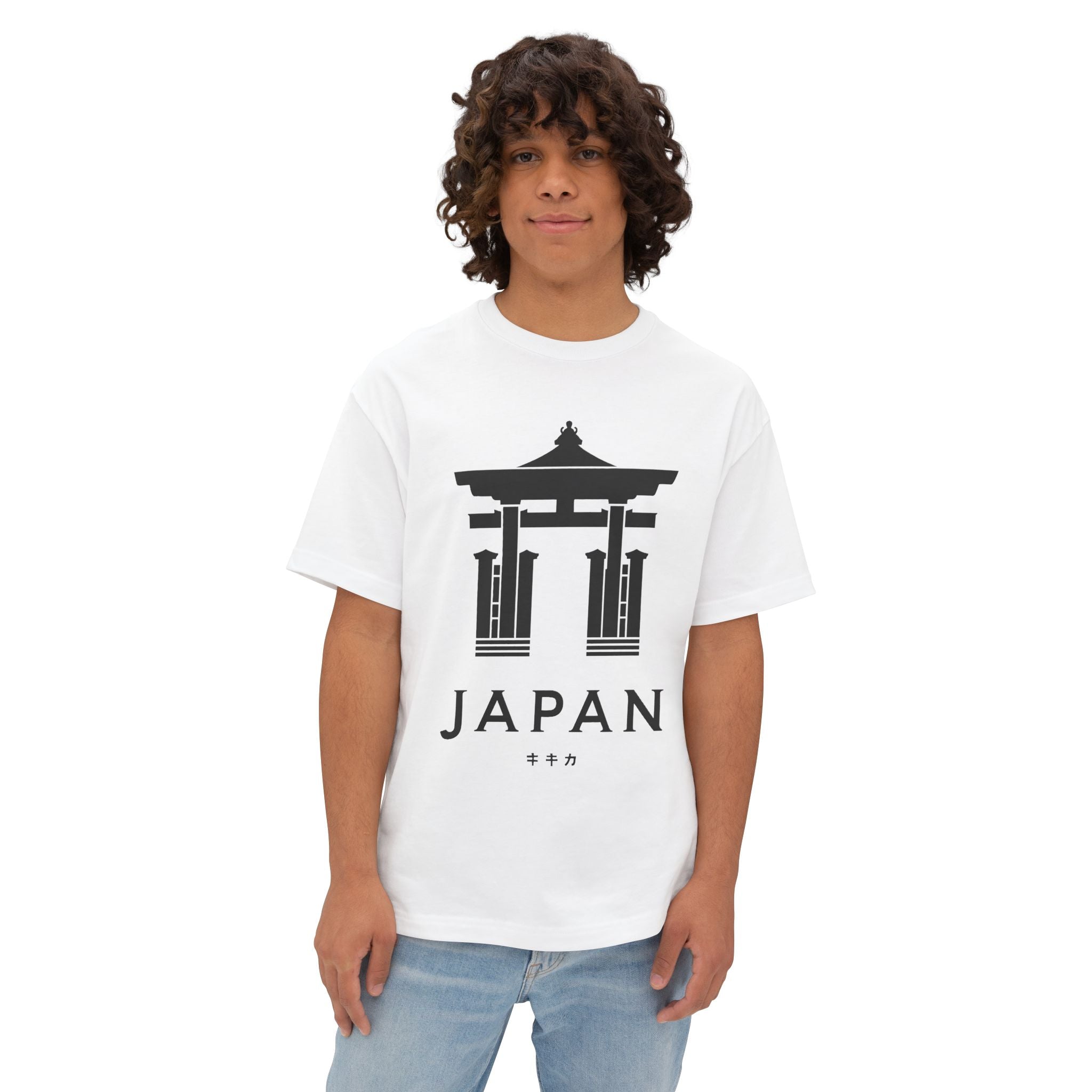 Copy of Japanese Wave Art Unisex Oversized Boxy Tee, Casual Streetwear, Vintage Graphic Tee, Summer Outfit, Gift for Art Lovers