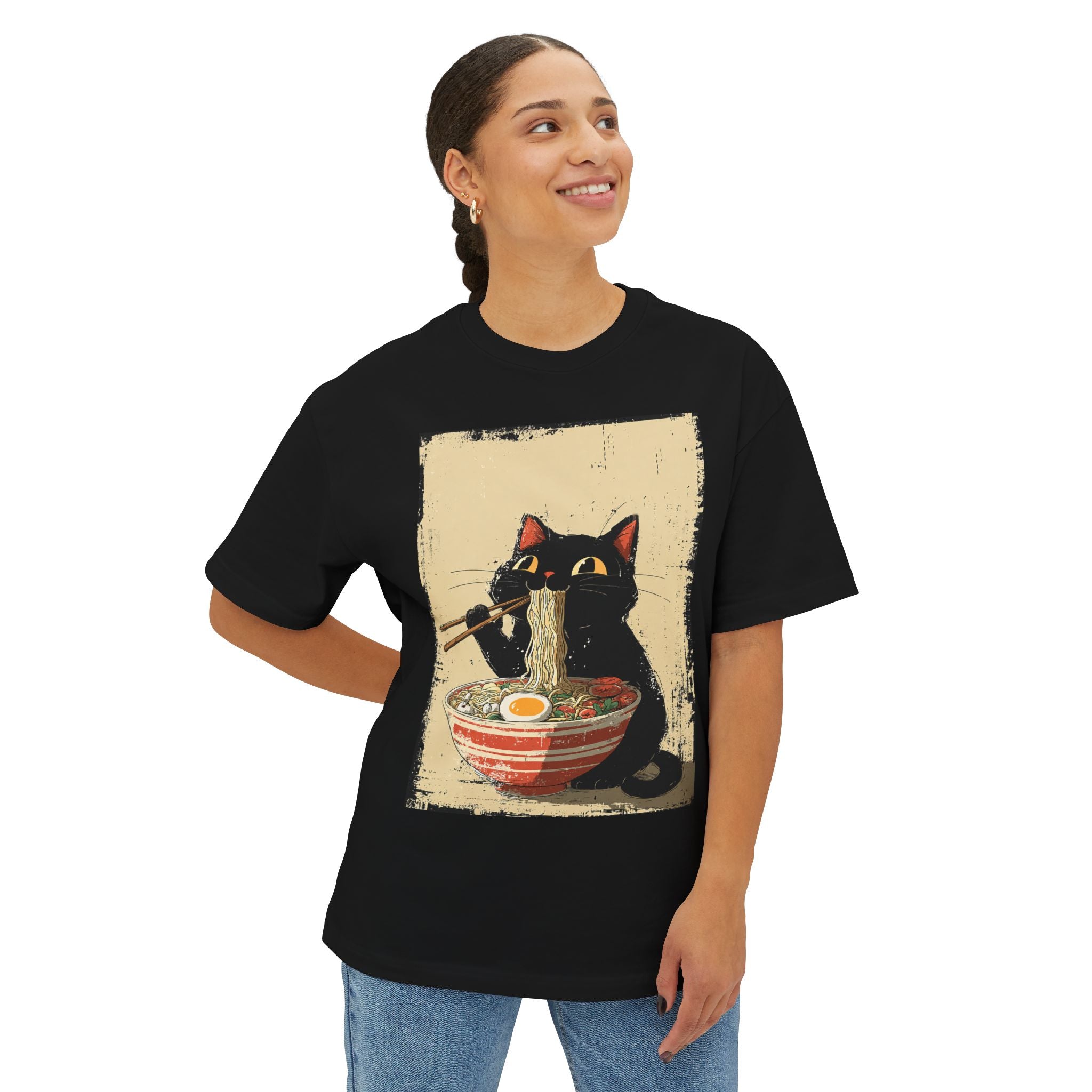 Copy of Copy of Japanese Wave Art Unisex Oversized Boxy Tee, Casual Streetwear, Vintage Graphic Tee, Summer Outfit, Gift for Art Lovers