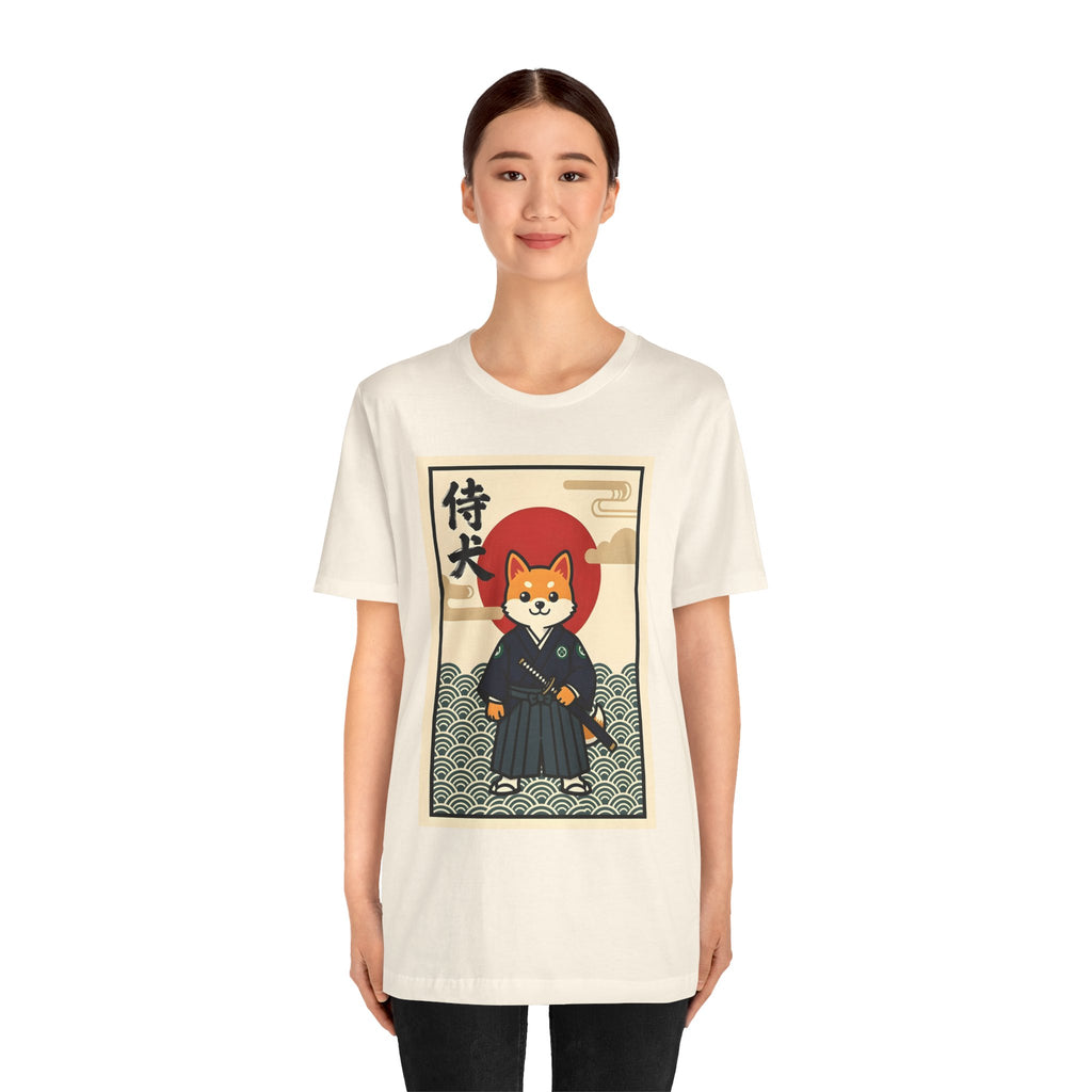 Samurai Shiba Inu Tee — Japanese Vintage Dog Graphic T-Shirt