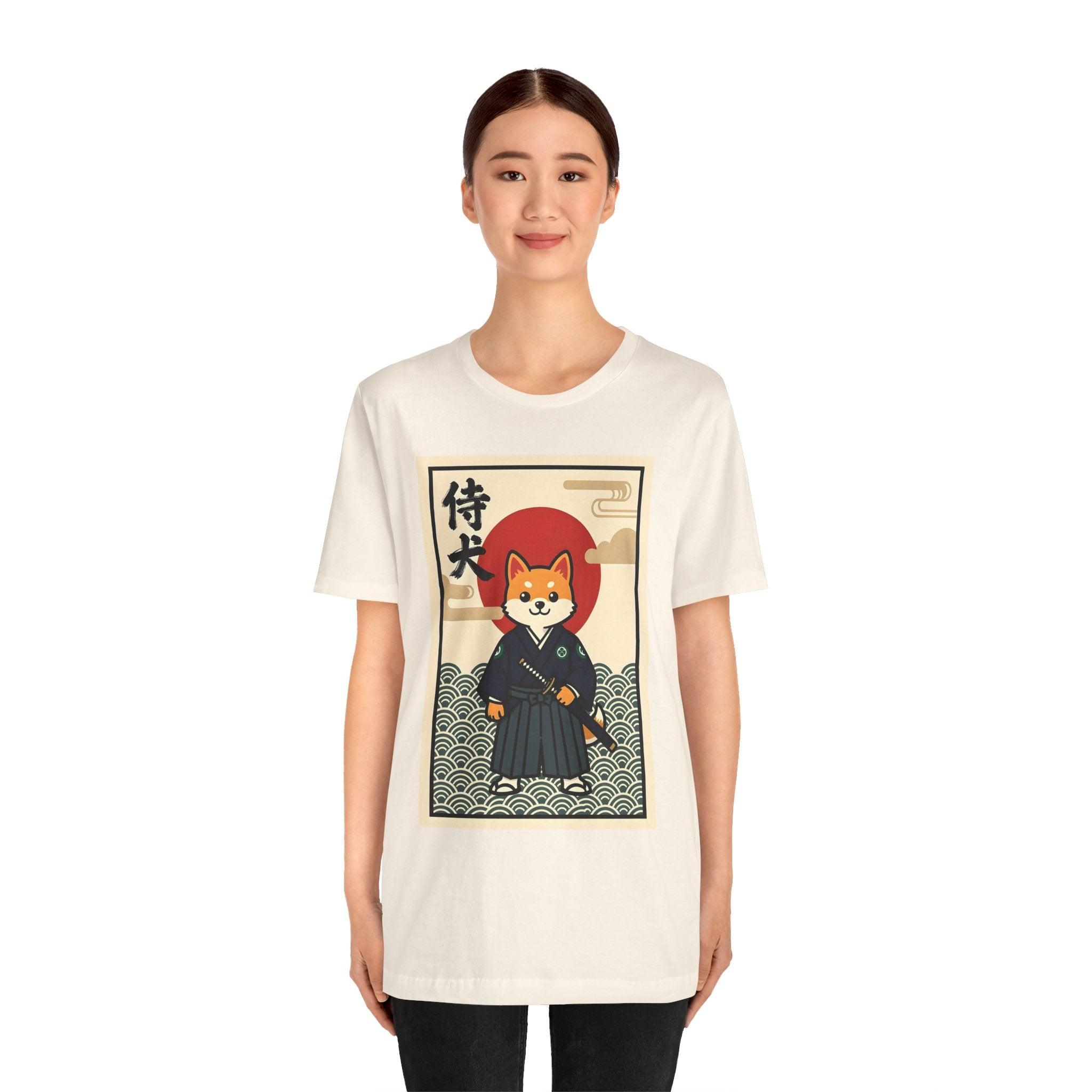 Samurai Shiba Inu Tee — Japanese Vintage Dog Graphic T-Shirt