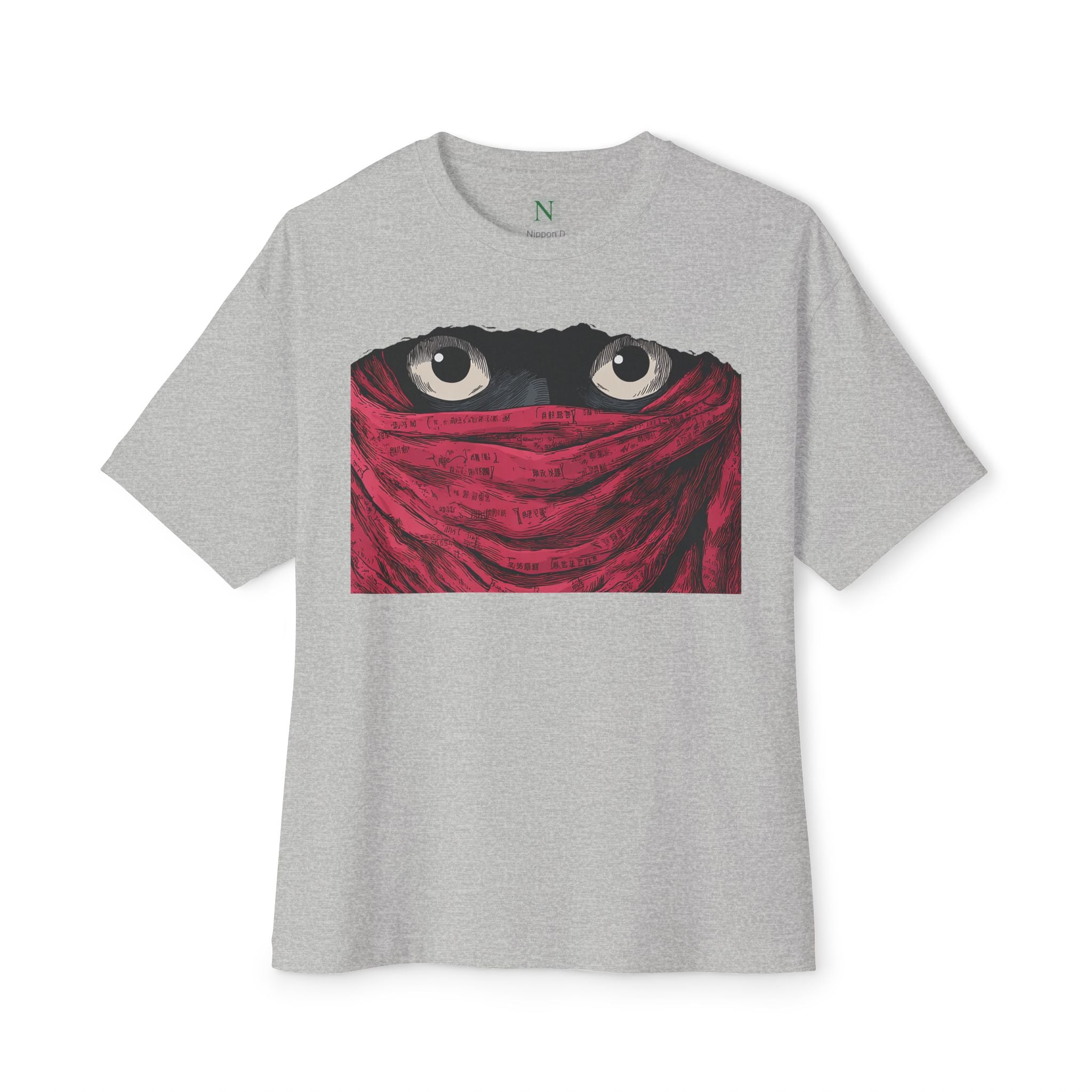 Copy of Japanese Wave Art Unisex Oversized Boxy Tee, Casual Streetwear, Vintage Graphic Tee, Summer Outfit, Gift for Art Lovers