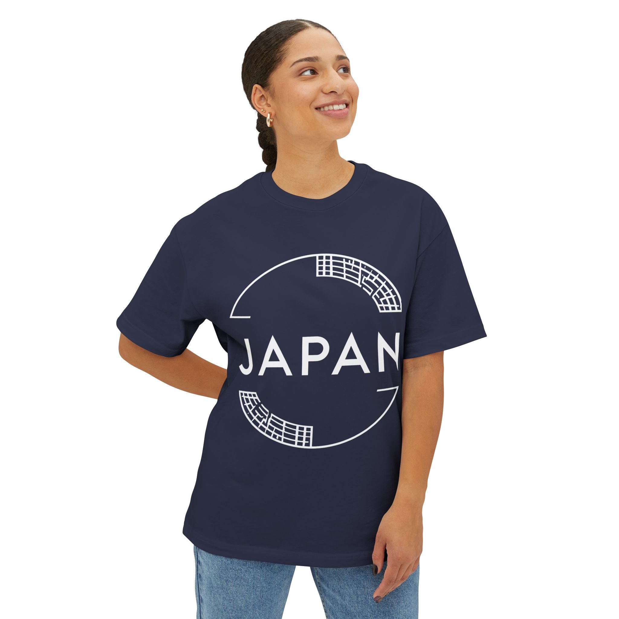 Copy of Japanese Wave Art Unisex Oversized Boxy Tee, Casual Streetwear, Vintage Graphic Tee, Summer Outfit, Gift for Art Lovers