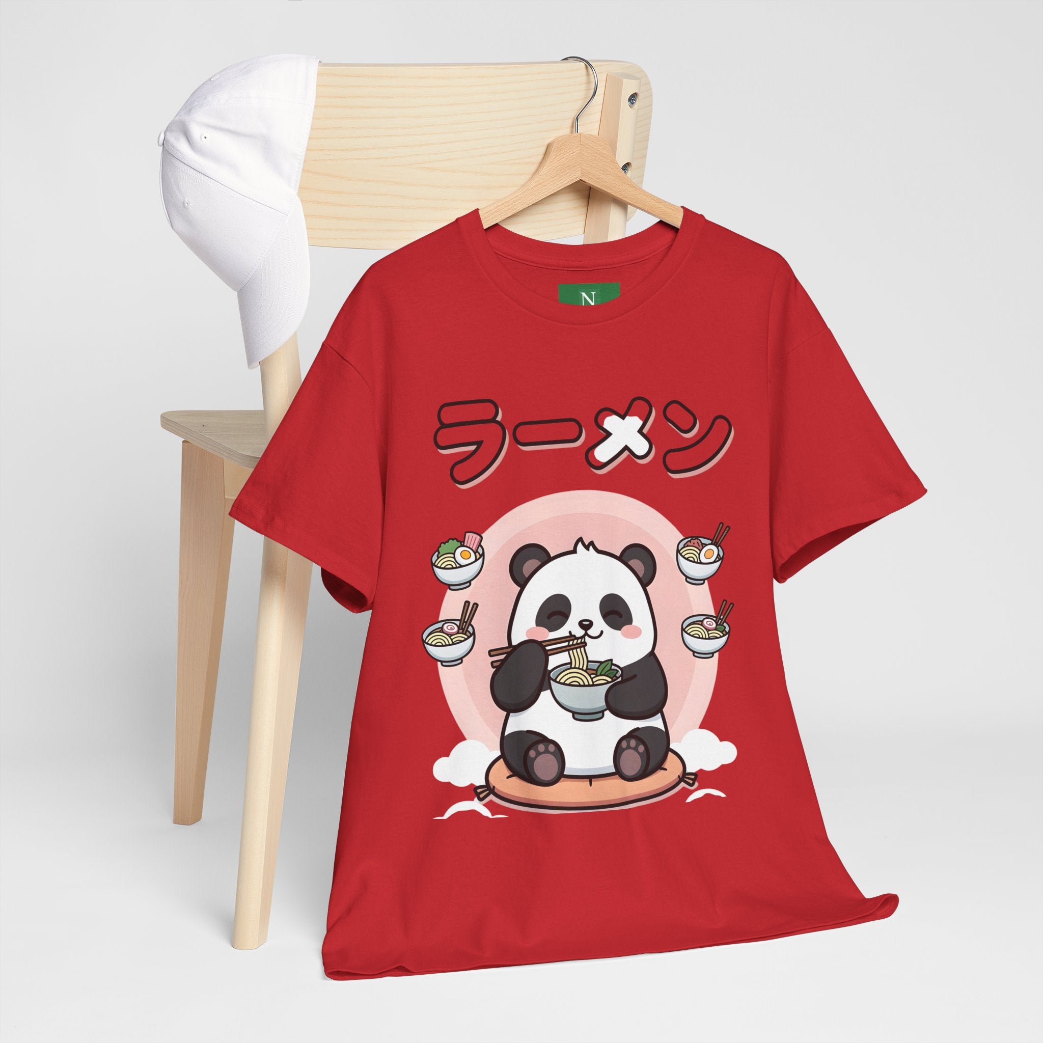 Panda Ramen T-Shirt — Cute Kawaii Ramen Lover Tee