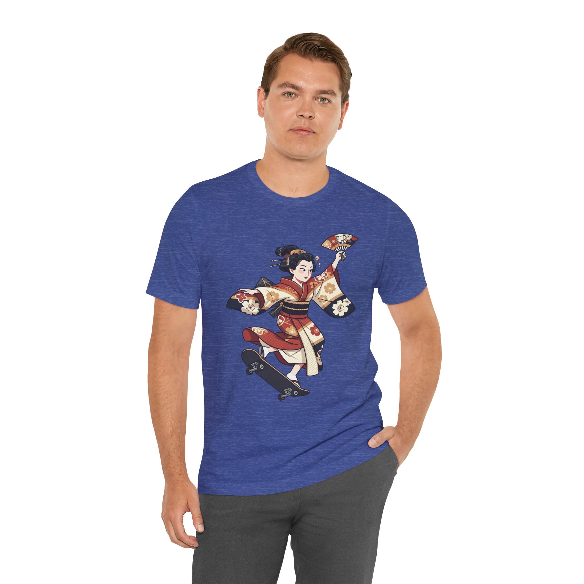 Skateboarding Geisha T-Shirt