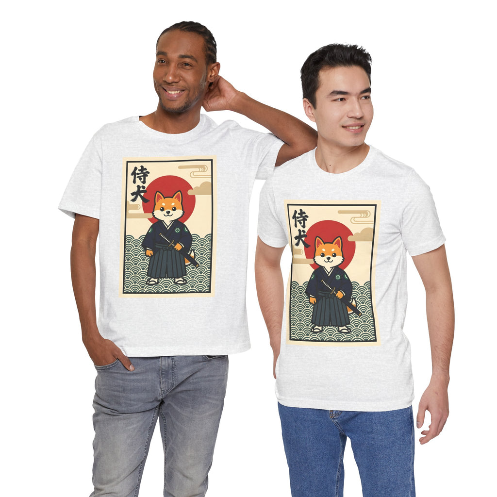 Samurai Shiba Inu Tee — Japanese Vintage Dog Graphic T-Shirt