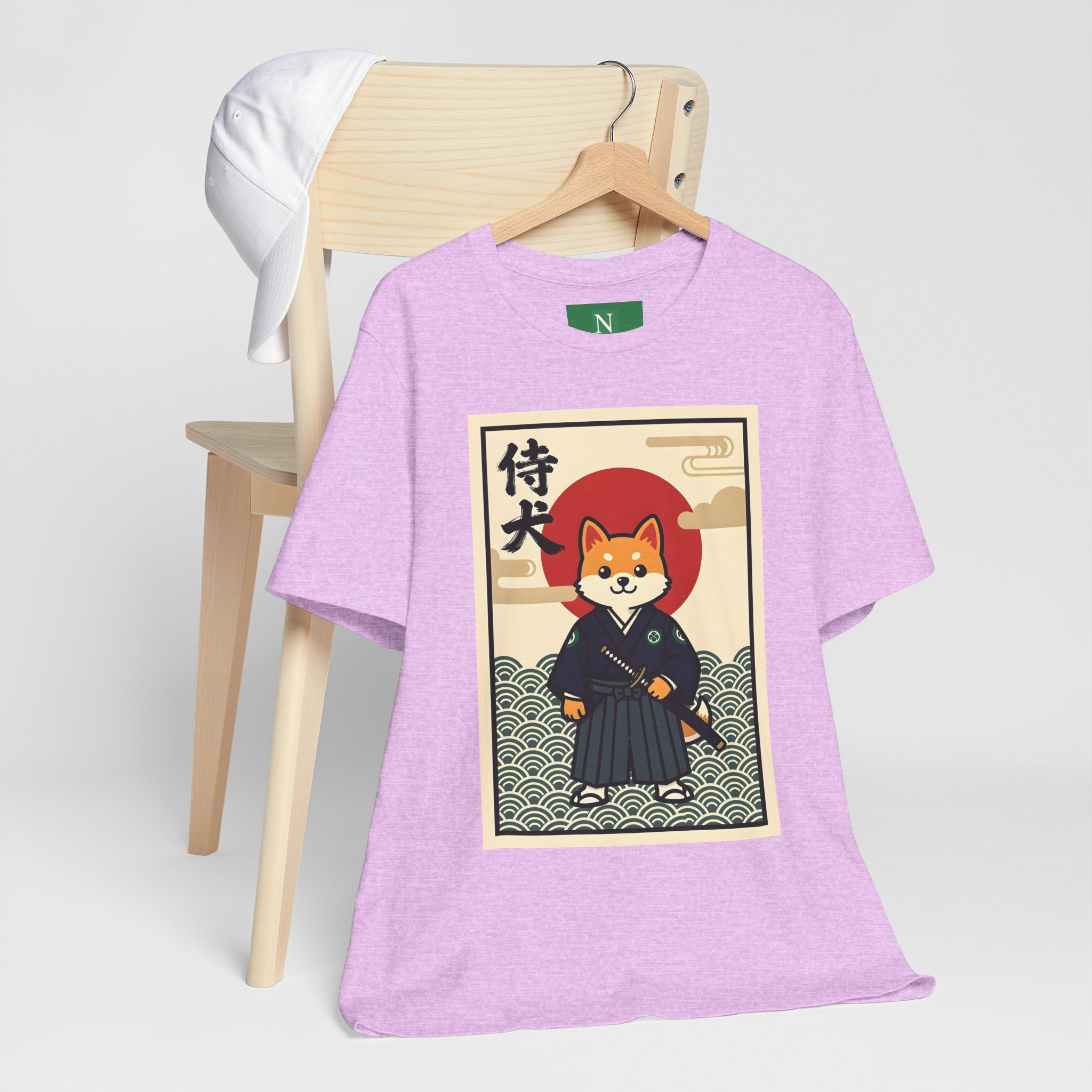 Samurai Shiba Inu Tee — Japanese Vintage Dog Graphic T-Shirt