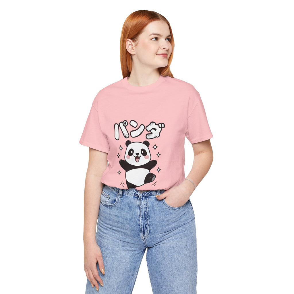 Cute Kawaii Panda Tee – パンダ (Panda) Graphic T-Shirt