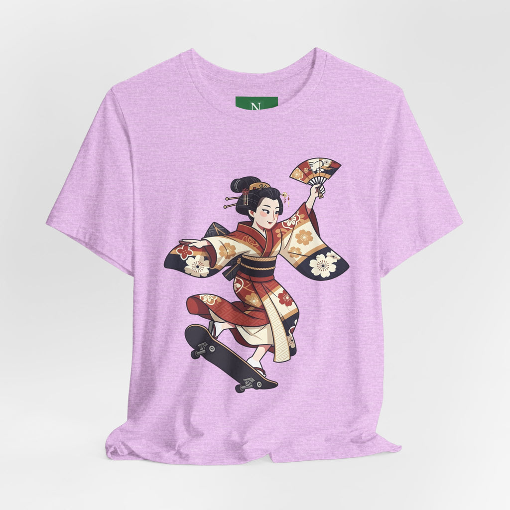 Skateboarding Geisha T-Shirt