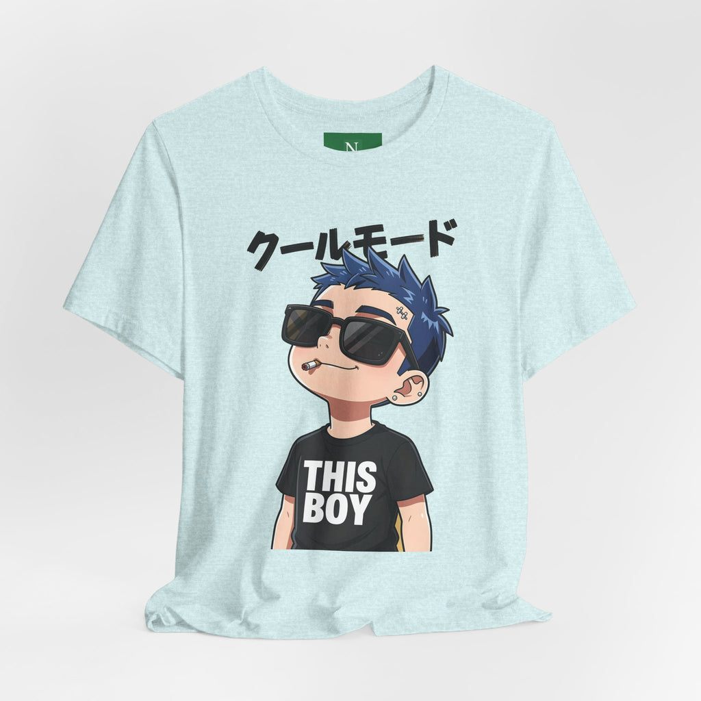 Cool Mode Anime Kid T‑Shirt — "This Boy" Graphic Tee