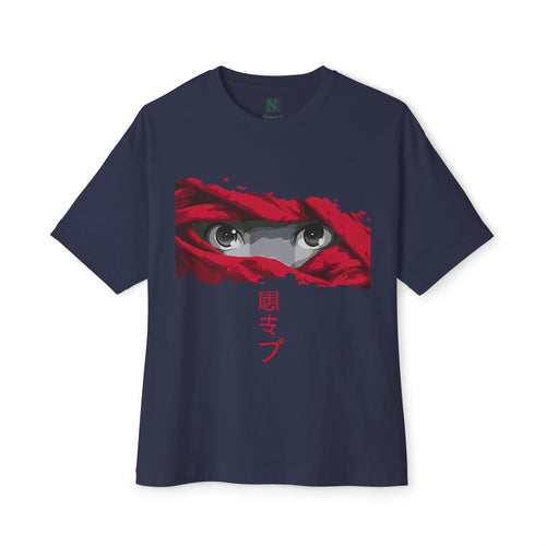 Bushidō Spirit Tee — Samurai-Inspired Oversized Shirt (Walk with Focus)