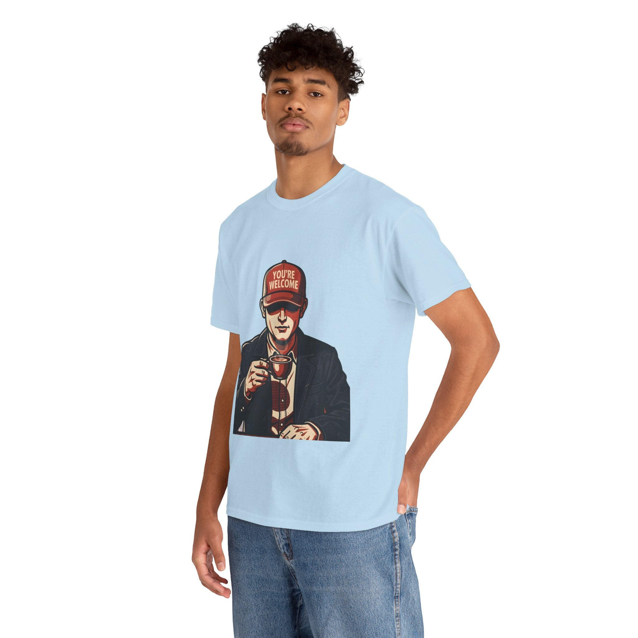 T-Shirt — 'You’re Welcome' Cheers Graphic Tee