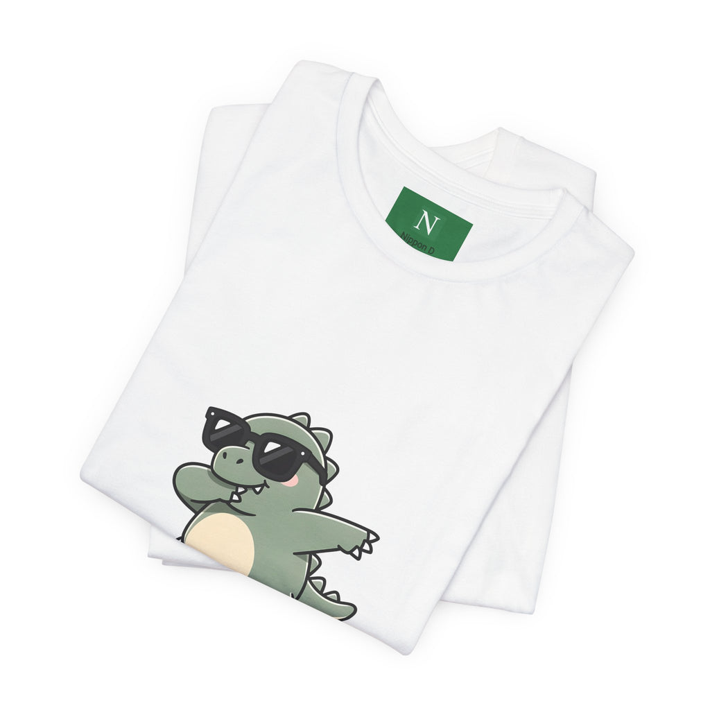 Cool Dino Tee — 'クール恐竜' Sunglasses Dinosaur Graphic T-Shirt