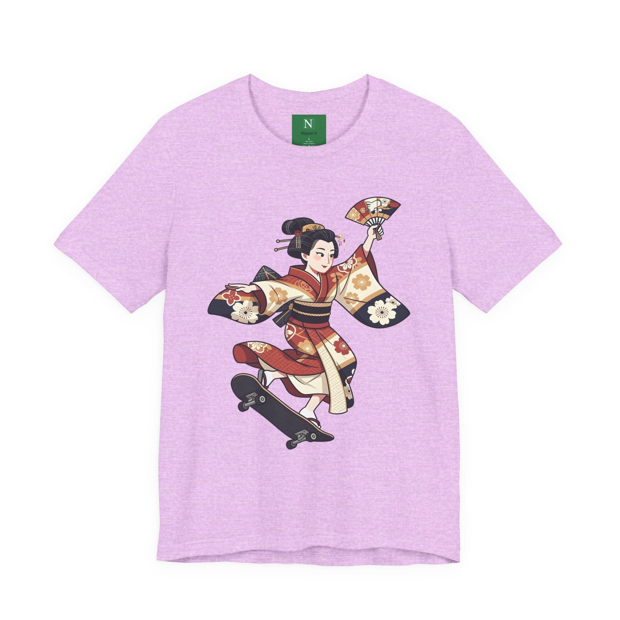 Skateboarding Geisha T-Shirt