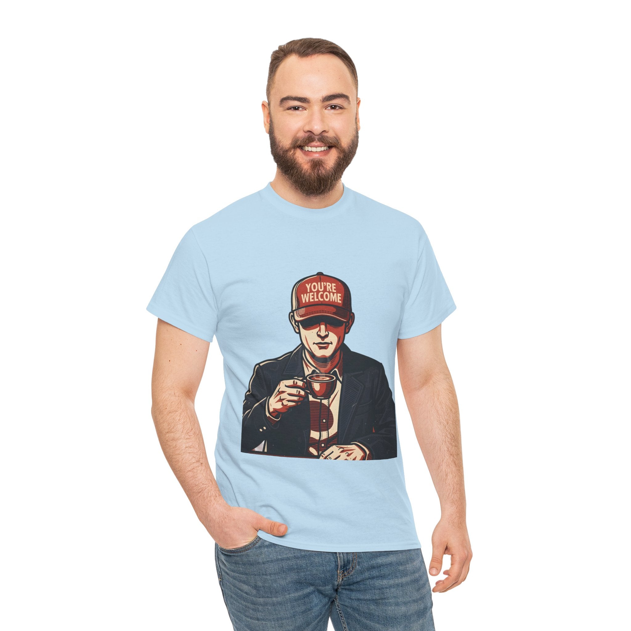T-Shirt — 'You’re Welcome' Cheers Graphic Tee