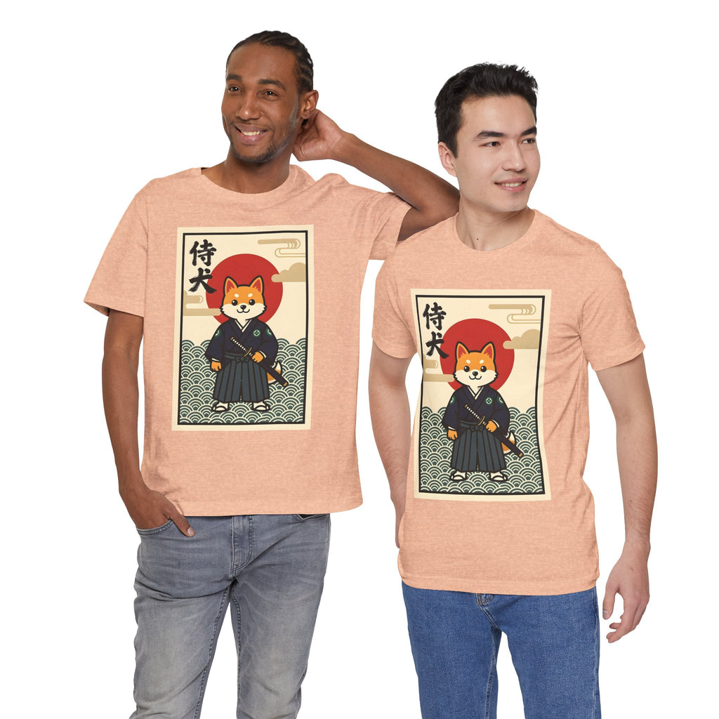 Samurai Shiba Inu Tee — Japanese Vintage Dog Graphic T-Shirt