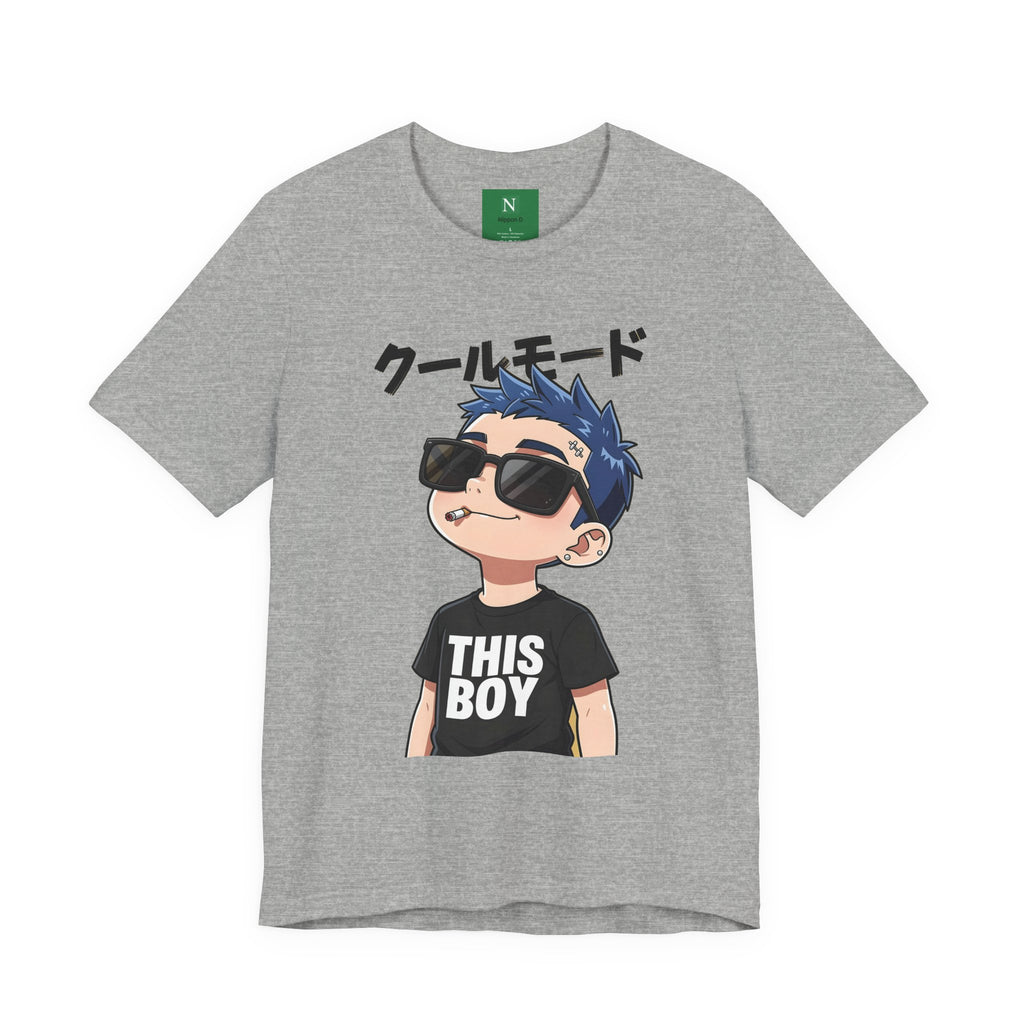Cool Mode Anime Kid T‑Shirt — "This Boy" Graphic Tee
