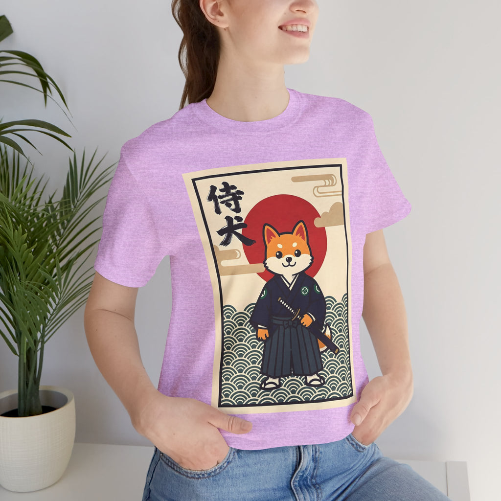Samurai Shiba Inu Tee — Japanese Vintage Dog Graphic T-Shirt
