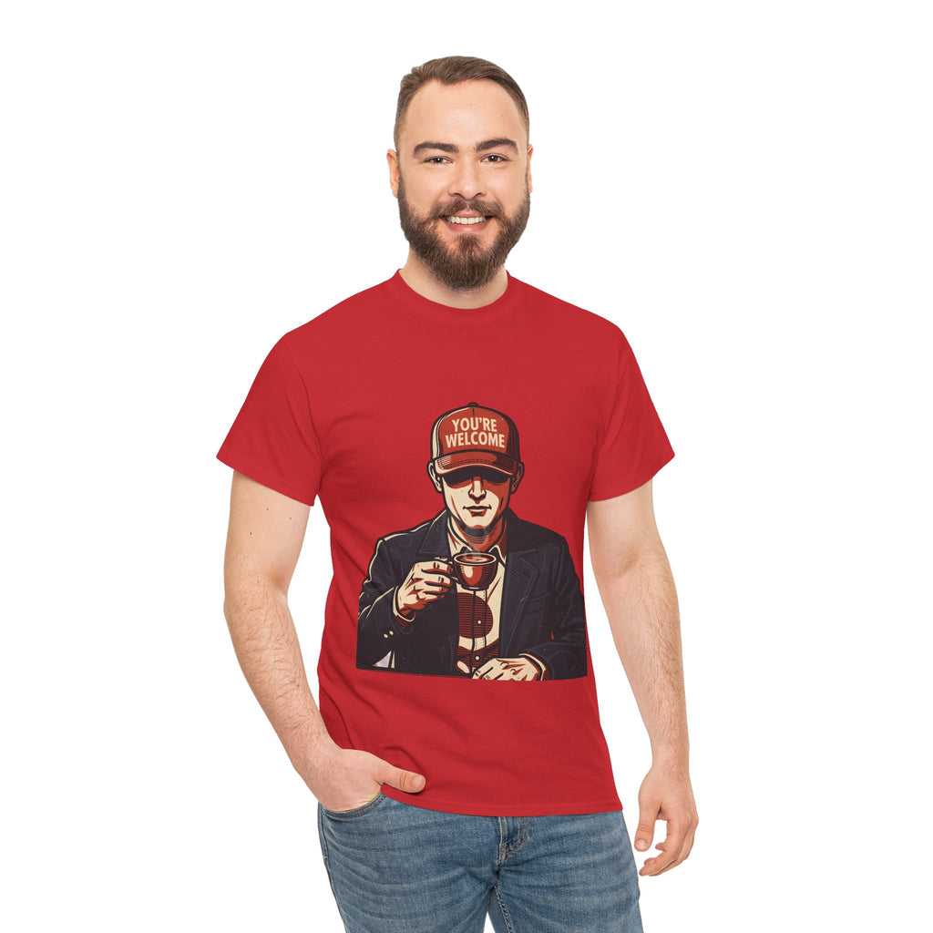 T-Shirt — 'You’re Welcome' Cheers Graphic Tee