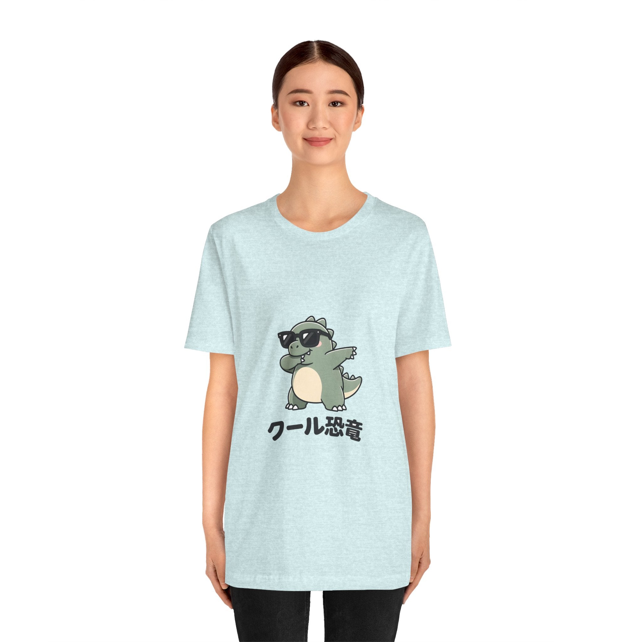 Cool Dino Tee — 'クール恐竜' Sunglasses Dinosaur Graphic T-Shirt