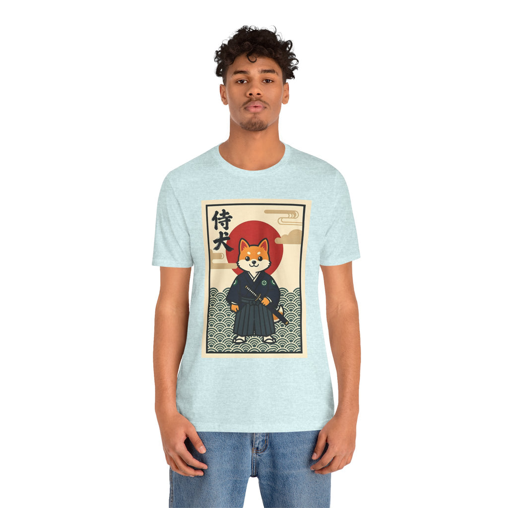 Samurai Shiba Inu Tee — Japanese Vintage Dog Graphic T-Shirt